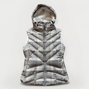 Patagonia Down With It Vest Womens S 600 Fill Goose Down Detachable Hood